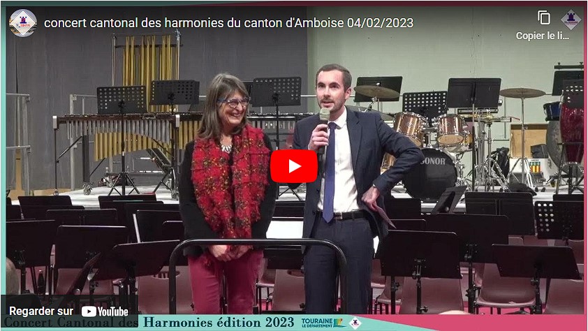 Concert des harmonies du canton d’Amboise